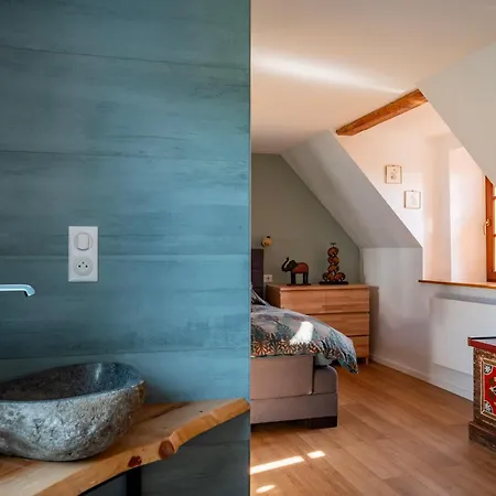 Chez Maidi-balneo, Cheminee, Proche Vosges Du Nord Holiday home Schoenbourg