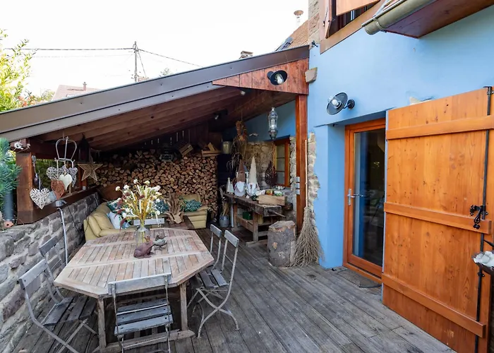 Chez Maidi-balneo, Cheminee, Proche Vosges Du Nord Ferienhaus