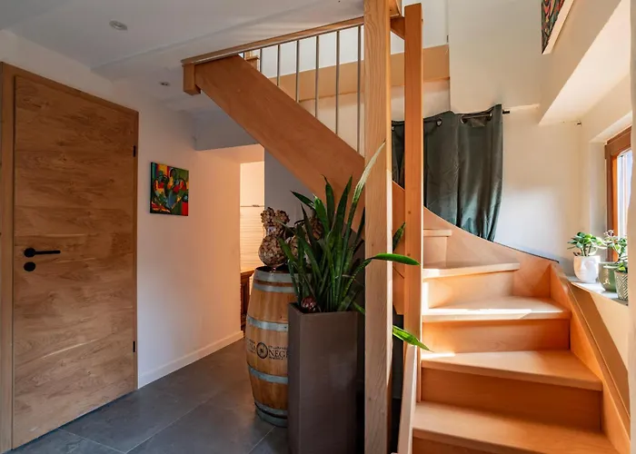 Chez Maidi-balneo, Cheminee, Proche Vosges Du Nord Ferienhaus Schoenbourg