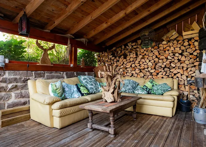 Chez Maidi-balneo, Cheminee, Proche Vosges Du Nord Ferienhaus Schoenbourg